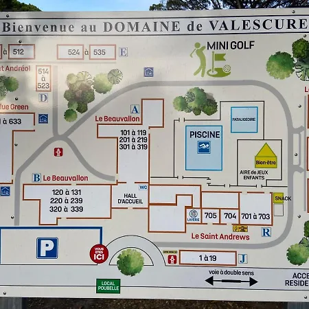Domaine Valescure Vue Piscine Ou Pinede - Wifi Apartment *